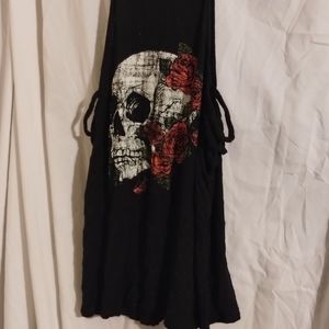 Rue 21 skull blouse